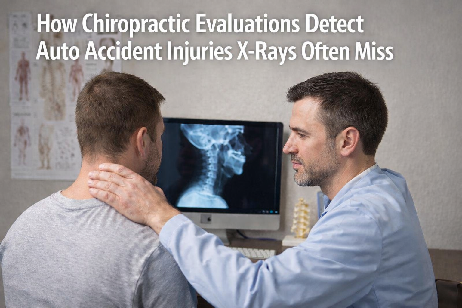 How Chiropractic Evaluations Detect Auto Accident Injuries X-Rays Often Miss